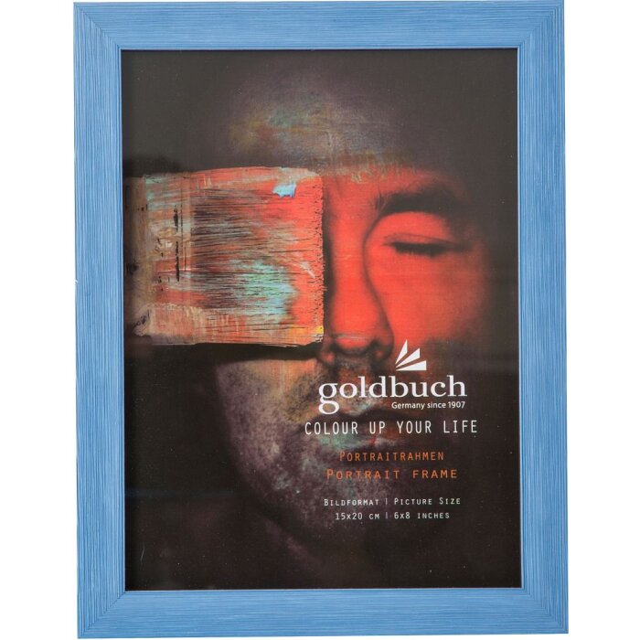 Colour Up Portrait Frame azzurro per 1 foto 15x20 cm