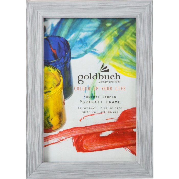 Colour Up Portrait Frame grigio chiaro per 1 foto 10x15 cm