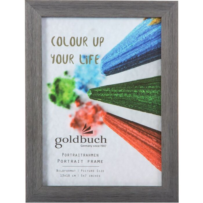 Colour Up Portrait Frame grigio scuro per 1 foto 13x18 cm