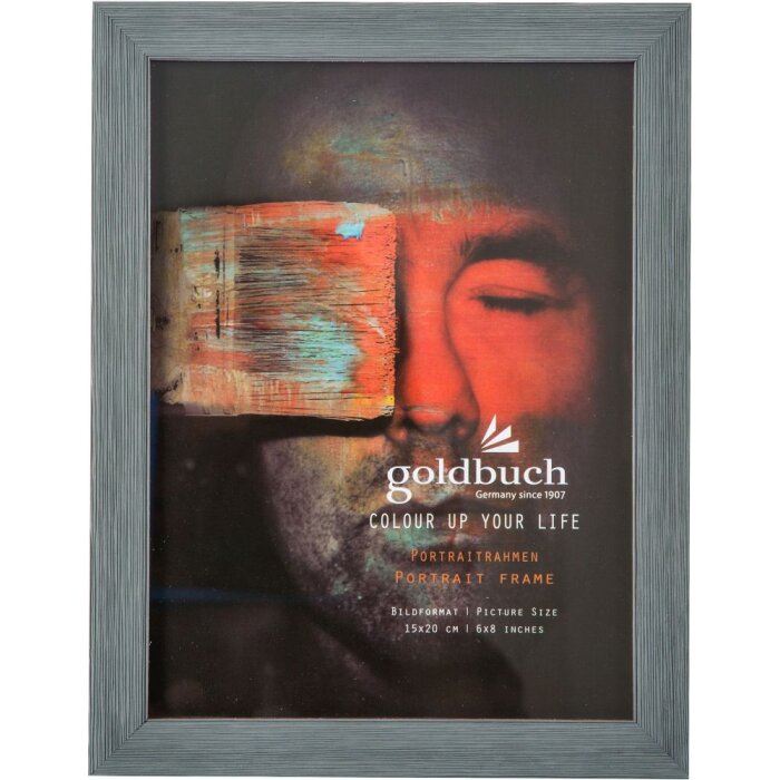 Colour Up Portrait Frame grigio scuro per 1 foto 15x20 cm