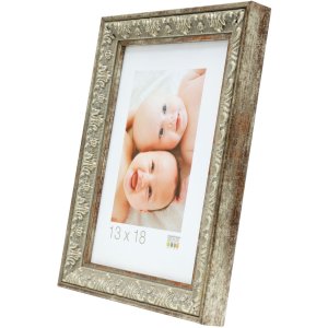 Cornice in plastica argento 13,0 x18,0 cm S95MD