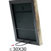 Cornice in plastica argento 30,0 x40,0 cm S95MD
