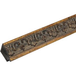 Cornice in plastica grigio-oro 30,0 x40,0 cm S95MA