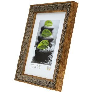 Cornice in plastica grigio-oro 30,0 x40,0 cm S95MA
