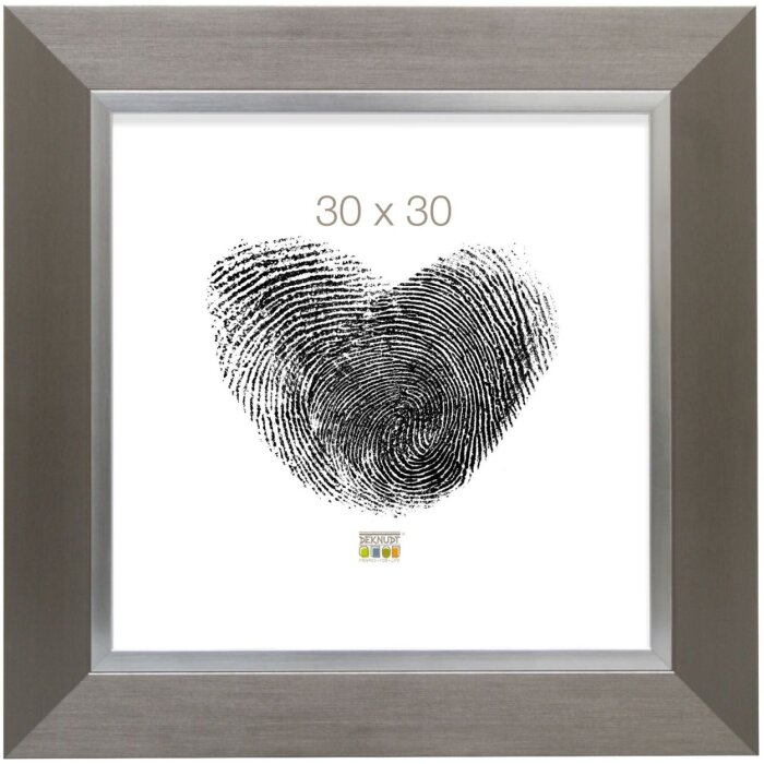 Cornice in plastica argento 50,0 x70,0 cm S861D