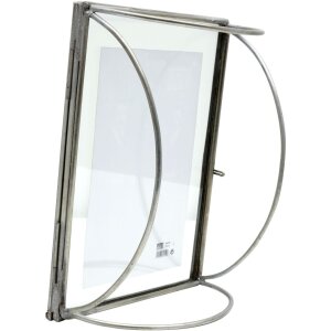 Cornice in metallo argentato 20,0 x30,0 cm S68PB