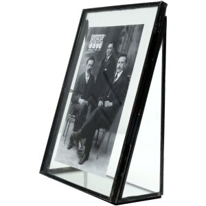 Cornice per foto in metallo nero 15,0 x20,0 cm S68PA