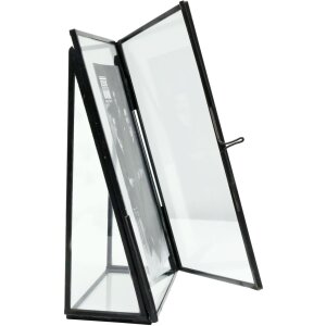 Cornice per foto in metallo nero 15,0 x20,0 cm S68PA