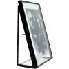 Cornice per foto in metallo nero 15,0 x20,0 cm S68PA