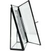 Cornice per foto in metallo nero 15,0 x20,0 cm S68PA