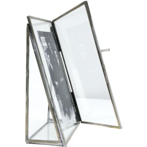 Cornice in metallo argentato 20,0 x30,0 cm S68PA
