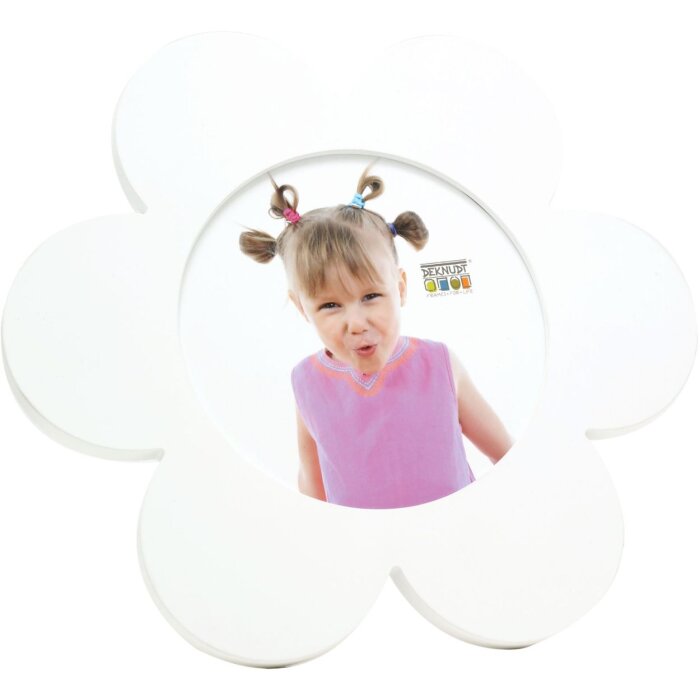 Cornice per bambini in legno bianco 12 cm