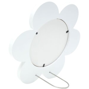 Cornice per bambini in legno bianco 12 cm