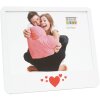 Cornice S68KK1E1H in legno bianco 10,0 x15,0 cm