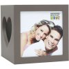 Porta tealight taupe S68HF Legno 7,0 x8,0 cm