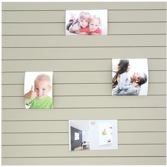 Cornice da galleria Deknudt S68EV7 in legno grigio 60x60 cm