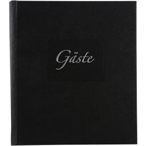 seda guestbook da Goldbuch in nero