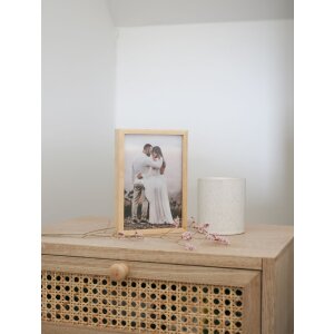 Cornice in legno naturale 13,0 x18,0 cm S67XH
