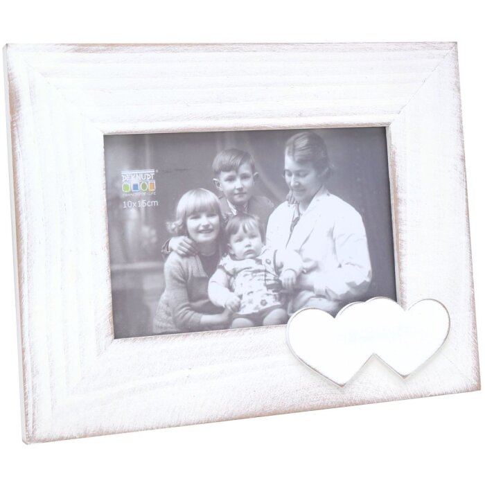 Cornice in legno bianco 10,0 x15,0 cm s67tr formato paesaggio