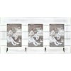 Cornice da galleria in legno bianco 10,0 x15,0 cm S67TH