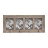Cornice da galleria in legno grigio S67TF 4 foto 10x15 cm