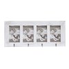 Cornice da galleria Deknudt in legno bianco S67TF 4 foto 10x15 cm