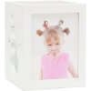Porta tealight in legno bianco 6,0 x7,0 cm S67HE1E2B