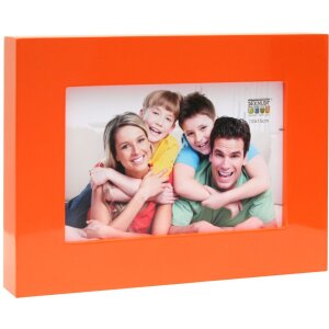 Cornice in legno arancione 13,0 x18,0 cm S67DK