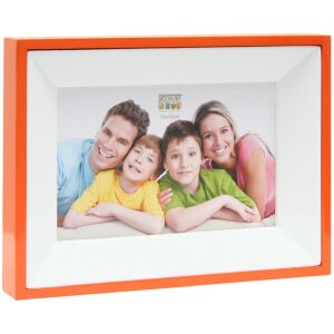 Cornice in legno arancione 13,0 x18,0 cm S67DK