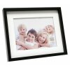 Cornice con passepartout legno nero 20,0 x30,0 cm s66vk