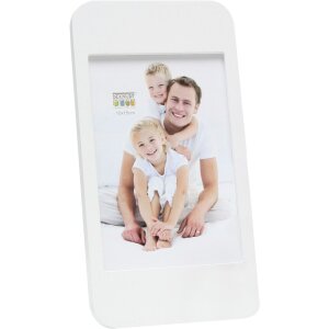 Cornice in legno bianco 10,0 x15,0 cm S66RL