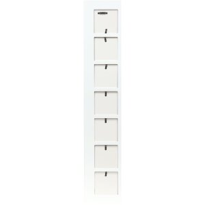 Calibro di crescita in legno bianco 10,0 x10,0 cm S66RJ