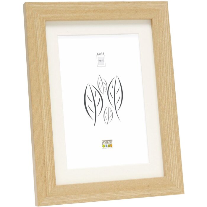 Cornice di legno S66KH1 naturale 13x18 cm