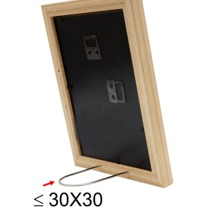 Cornice in legno S66KH1 naturale 40x50 cm
