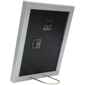 Cornice di legno S66KD1 argento 40x60 cm