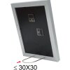Cornice di legno S66KD1 argento 40x60 cm