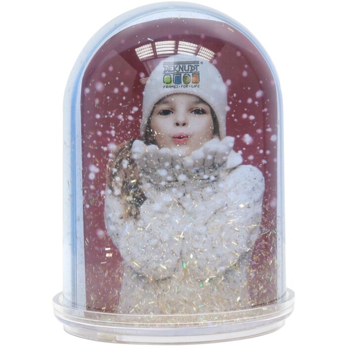 Globo di neve fotografico Deknudt in plastica trasparente S66FA7