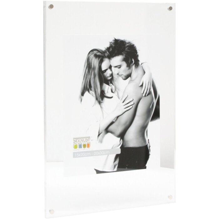 Deknudt Cornice trasparente in plastica 20x30 cm s58sb1