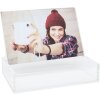 Scatola fotografica S58RJ6 plastica trasparente 10x15 cm
