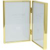 Cornice doppia S58MT6 oro 2 foto 10x15 cm