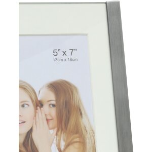 Cornice per foto S58MG8 argento 10x15 cm