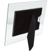 Cornice di vetro con bordo interno argentato 13,0 x 18,0 cm