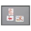 Lavagna magnetica grigia S54ST8 legno 40,0 x60,0 cm