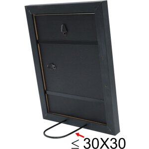 Cornice in legno Deknudt S54S nero 15,0 x20,0 cm