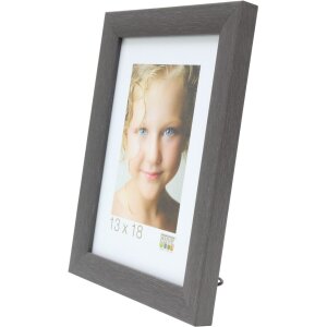 Cornice di legno Deknudt S54S grigio 18x24 cm