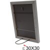Cornice in legno Deknudt S54S grigio 20x30 cm