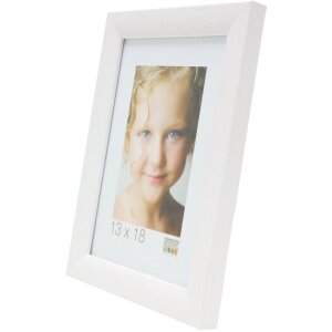 Cornice di legno Deknudt S54S bianco 20x20 cm