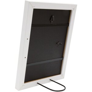 Cornice di legno Deknudt S54S bianco 20x20 cm