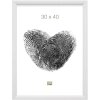 Cornice in legno S54S bianco 21,0 x29,7 cm