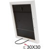 Cornice di legno Deknudt S54S bianco 24x30 cm
